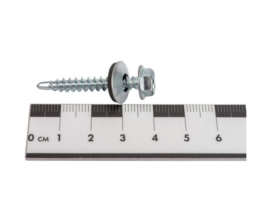 Кровельные саморезы с буром Стройбат оц., 4,8x35 250 шт. 287490 – изображение 4