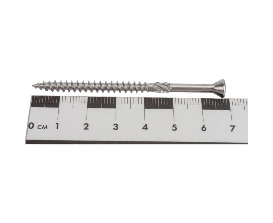 Саморез Гвозdeck ФАСАД потай., 4.5х70, нерж., T20, 200 шт. 20704570C1TXNN3 – изображение 4