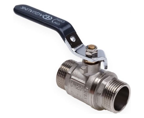 Шаровой кран AQUALINK нар-нар 1/2 ручка 2427 – изображение 4