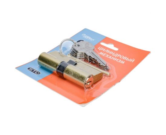 Цилиндровый механизм НОРА-М STD AL Л-70 35-35 золото 15274 – изображение 4