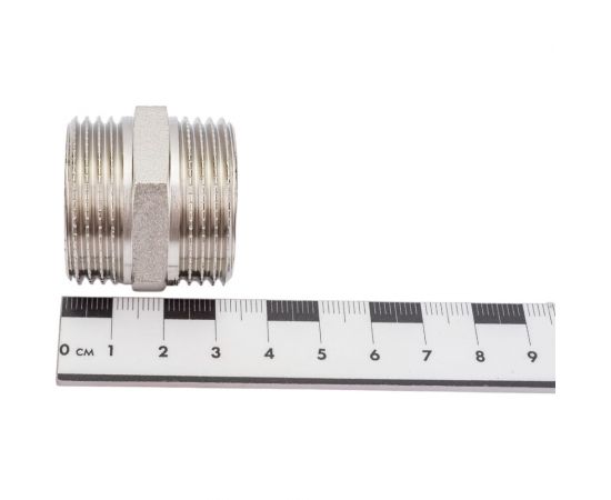 Ниппель STI Ду25 (1") никелированный D270-04973 – изображение 4