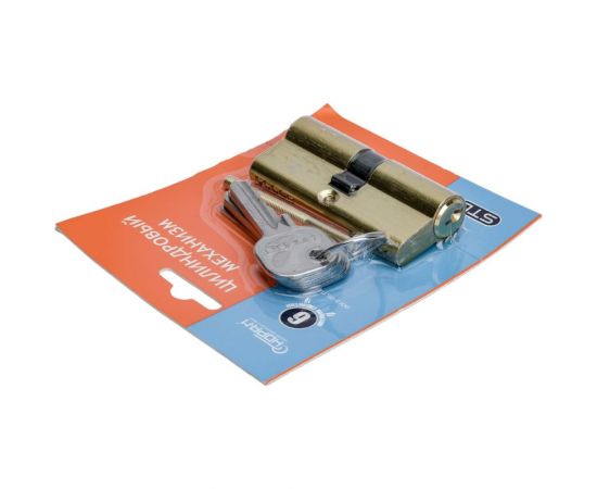 Цилиндровый механизм НОРА-М STD AL Л-70 35-35 золото 15274 – изображение 5