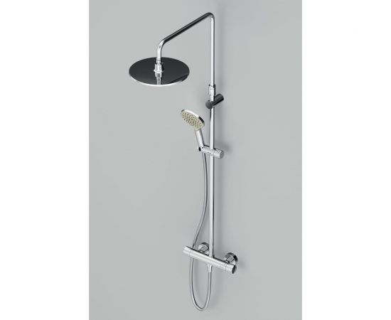 Душевая система, набор AM.PM Like: смеситель для душа, термостат, верхний душ d 250 мм F0780464 – изображение 5