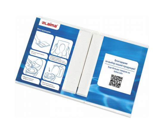 Накладки на сидения для унитаза LAIMA 10 шт, школа/офис/больница/роддом/поездка 114177 – изображение 8