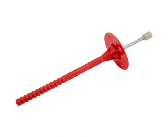 Дюбель для теплоизоляции с металлическим гвоздём с термоголовкой 10х160, 250шт Tech-Krep 130104 