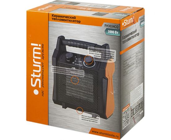 Керамический обогреватель Sturm FH3034CQ – изображение 11