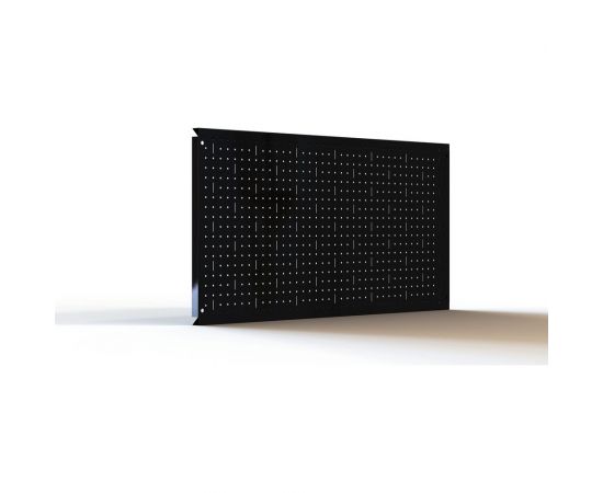 Металлическая перфопанель ООО Металекс Metalex 600x1600 чёрная с комплектом аксессуаров PRCHA60160 – изображение 2