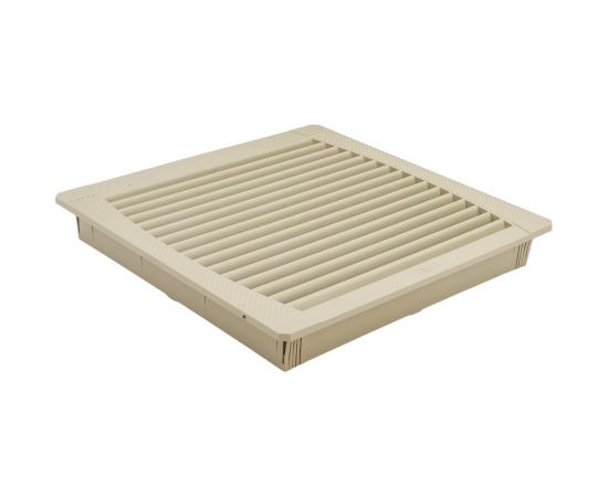 Вентиляционная решетка с фильтром TDM для вентилятора SQ0832-0013 325х325 мм белая SQ0832-0017 – изображение 2