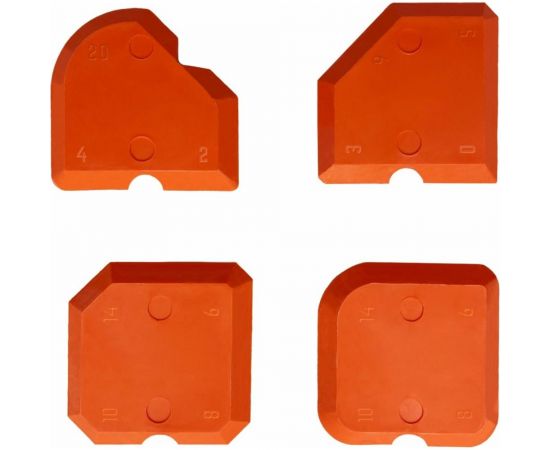 Набор шпателей для выравнивания vertextools 4 предмета 88-320-04 – изображение 2