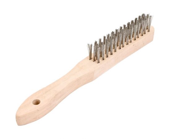 Гофрированная, ручная 3-х рядная щетка Профоснастка 20401041 – изображение 2