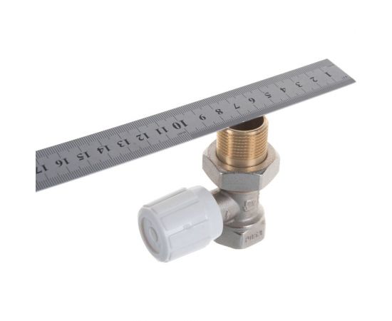 Регулирующий клапан для радиатора СТМ ТЕРМО ручной, прямой, 3/4 CARSVH34 – изображение 2