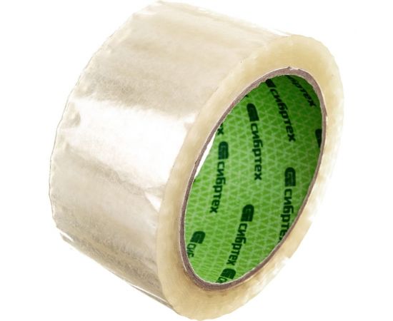 Клейкая лента СИБРТЕХ 50 мкм, 48 мм х 66 м, цвет прозрачный 88736 – изображение 3