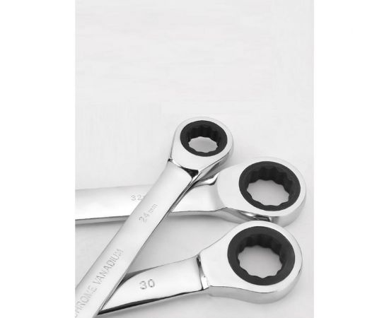 Набор трещоточных ключей GOODKING 7 предметов, в кейсе TK-1007 – изображение 3