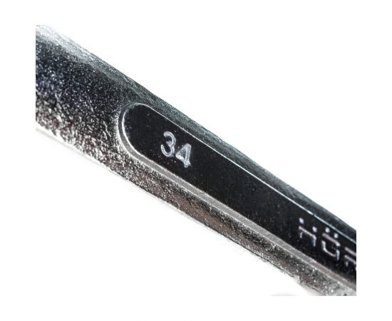 Комбинированный гаечный ключ HORTZ, 34x34, хромированный 1022237 – изображение 3