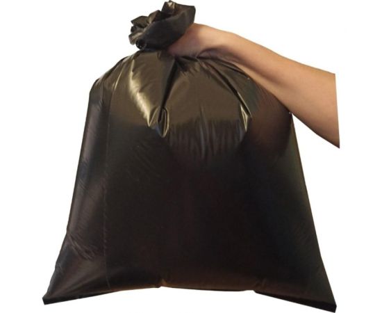 Мешки для мусора в рулоне (20 шт, 500х700 мм, 60 л, 45 мкм, ПВД, черные) Luscan 1557726 – изображение 3