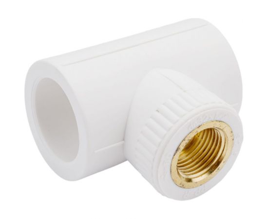 Комбинированный тройник Blue Ocean полипропиленовый, резьбовой ВР - 32х1/2 PPRF/ITT(W)-32х1/2"" – изображение 3