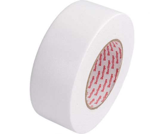 Двусторонняя клейкая лента на вспененной основе Berlingo 50 мм х 8 м, 1 мм FSn_508033 – изображение 3