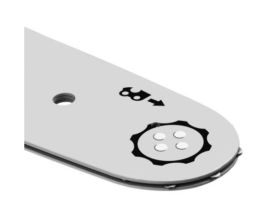 Шина ЗУБР тип 4, шаг 3/8"", паз 1.3 мм, 35 см 70204-35 – изображение 3