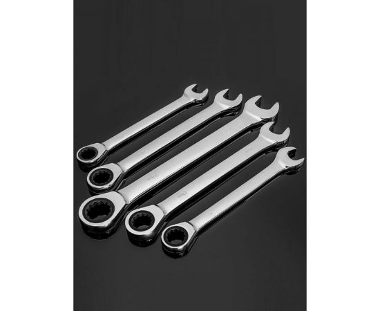 Набор трещоточных ключей GOODKING 7 предметов, в кейсе TK-1007 – изображение 4