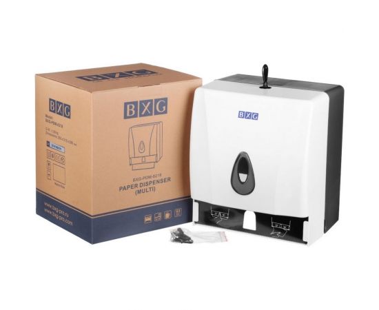 Универсальный диспенсер для полотенец BXG PDM-8218, пластмасса 1748783 – изображение 4