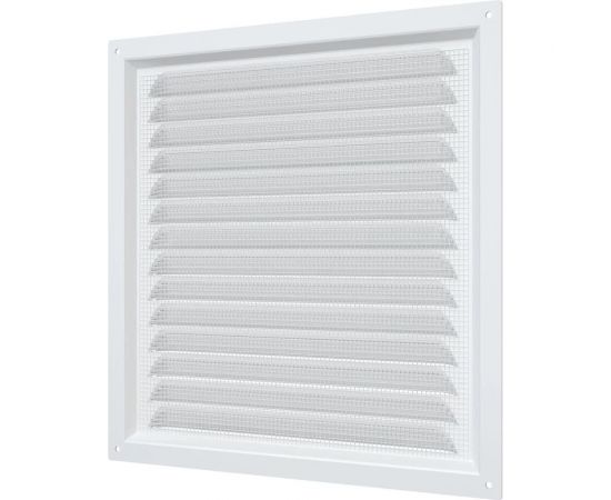 Решетка вентиляционная 2525МЭ вытяжная стальная с покрытием полимерной эмалью 250x250 мм ERA 233-005 – изображение 4