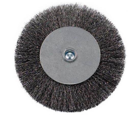 Щетка дисковая с хвостовиком волнистая 100 мм, STEEL 0.2 мм ПрофТим HA10012-ST-02 – изображение 4