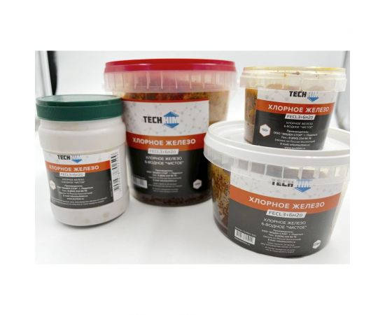 Хлорное железо 6-водное "чистое" 250 гр TECHHIM TH-FECL-250 – изображение 4
