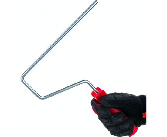 Ручка для валиков (240 мм; D 8 мм; оцинкованная) ""СТАНДАРТ"" Зубр 05682-24 – изображение 4