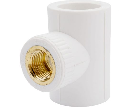 Комбинированный тройник Blue Ocean полипропиленовый, резьбовой ВР - 32х1/2 PPRF/ITT(W)-32х1/2"" – изображение 5