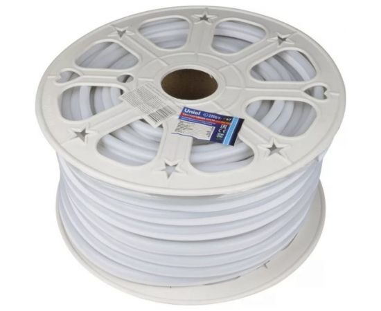 Светодиодная лента Uniel, ULS-N21-2835-120LED/m-8mm-IP67-220V-8W/m-50M-DW, 50м UL-00002924 