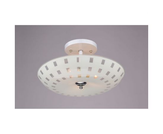 Потолочный светильник РОССВЕТ 2х60ВтхE27 РС19090 WT/2C 