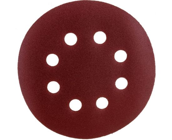Круги абразивные шлифовальные перфорированные на ворсовой основе под липучку Profi 5 шт, 125 мм, Р320 CUTOP 85-626 