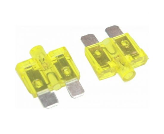 Предохранитель Nord-Yada MEDIUM стандарт 40 A, 19.1x5.1 мм, h18.8 W270-1, 2 шт в упаковке 901786 