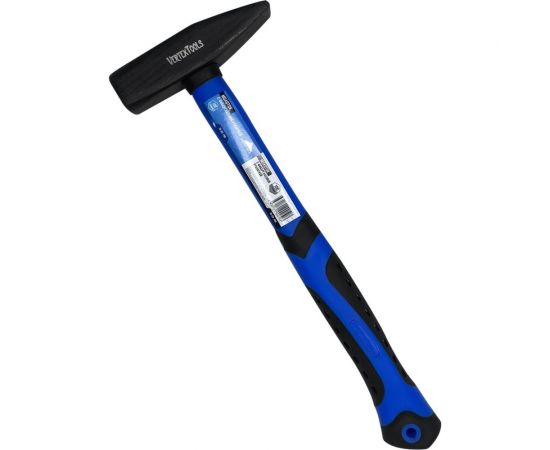 Слесарный молоток vertextools 100 г, фибергласовая обрезиненная рукоятка 10-20-100 – изображение 2