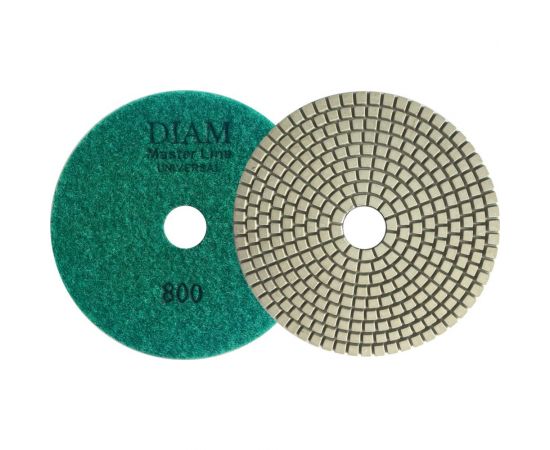 Круг алмазный гибкий шлифовальный АГШК Master Line Universal №800 (125х2.5 мм) DIAM 000648 – изображение 2