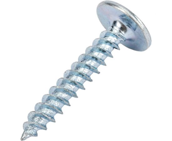 Саморез с прессшайбой Daxmer пш 4,2x25 250 шт., цинк, усиленный, острый 424595 – изображение 2