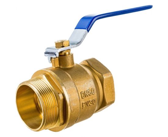 Шаровой кран RM 2 ВР-НР муфтовый ручка Ду50 Ру30 11Б27п1 RM-2FML – изображение 2