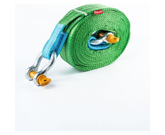 Усиленный буксировочный трос Tplus 12 т 6 м Шакл/Шакл T019499 – изображение 3