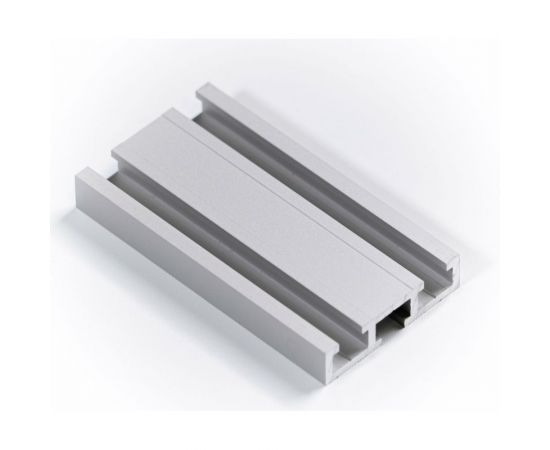 Профиль-шина PR TR051/1SM 51 мм, 0.8 м, 0.647 кг, анодирование, серебро матовое GlobalTOOLS GT-006-113-0001 – изображение 3