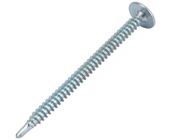 Саморезы с полусферической головкой и сверлом МТК цинк, 4,2х57 100 шт 649904229 – изображение 3