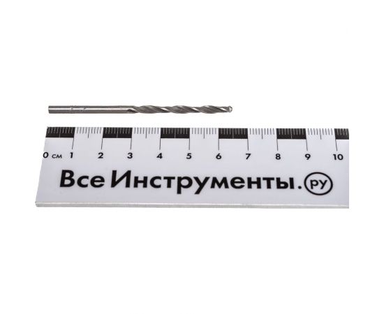 Сверло по металлу Туламаш цилиндрический хвостовик 3.1 мм Р6М5 98220 – изображение 4