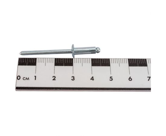 Вытяжная заклепка STARFIX 4,0x12 мм, сталь-сталь, цинк, 25 шт. SMZ1-22590-25 – изображение 4