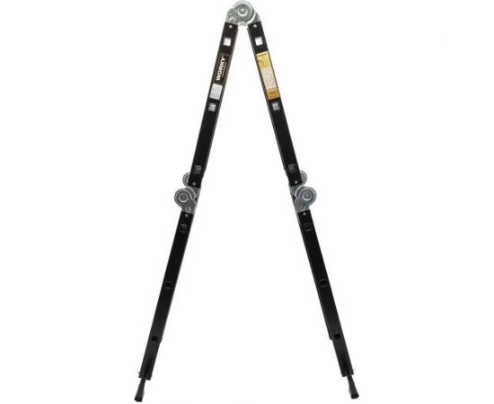 Лестница-стремянка 4x5 трансформер WORKY profi black с помостом, высота 5.9 м ARD257750 – изображение 10