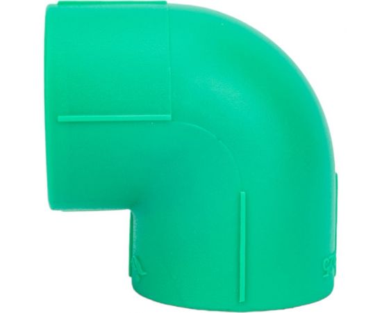 Уголок Blue Ocean 90 градусов, 25, полипропиленовый, зеленый PPRF/90E G -25 