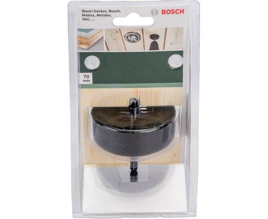 Коронка для отверстий под споты (70 мм) Bosch 2609256D09 