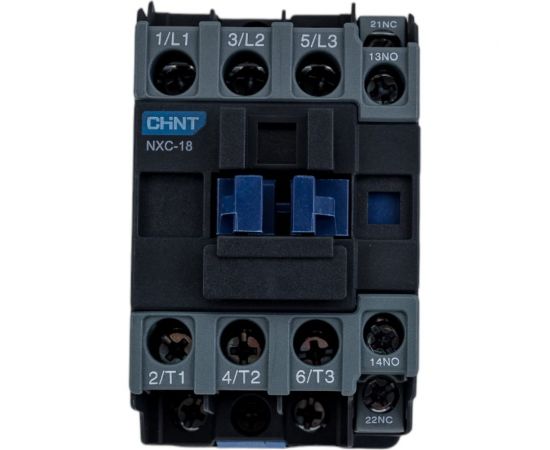 Контактор CHINT NXC-18 18А 220В/АС3 1НО+1НЗ 50Гц (R) 836904 