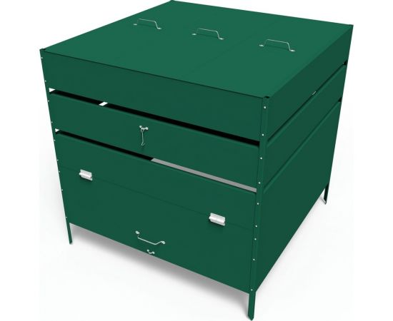 Оцинкованный компостер Благо 100x100x100 см 105713 