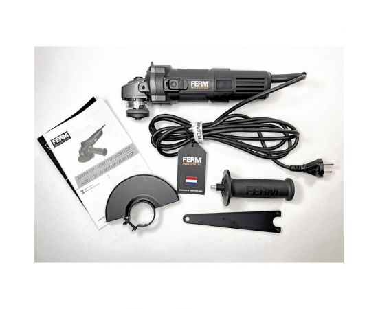 Малая углошлифмашина FERM AGM1114P – изображение 12