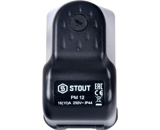 Реле давления для водоснабжения STOUT SCS-0001-000012 PM12G, 3-12 бар, 1/4 RG008TMQ95446N – изображение 2