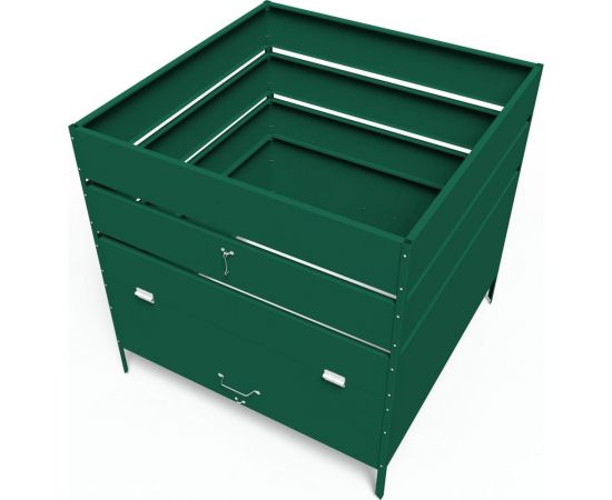 Оцинкованный компостер Благо 100x100x100 см 105713 – изображение 3